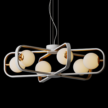 Maytoni Modern Avola Gold Pendant Lamp 3D model image 1 