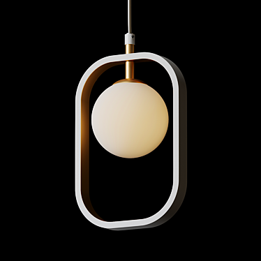 Avola Pendant Light: Sleek and Modern 3D model image 1 