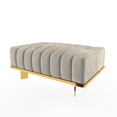 Couch Yellow Metal