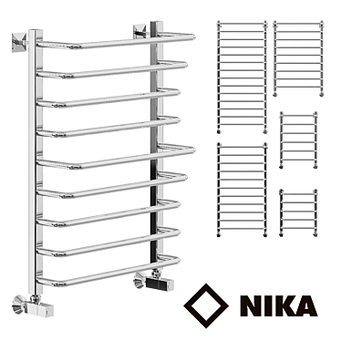 Heated towel rail of Nick L90_LM_1