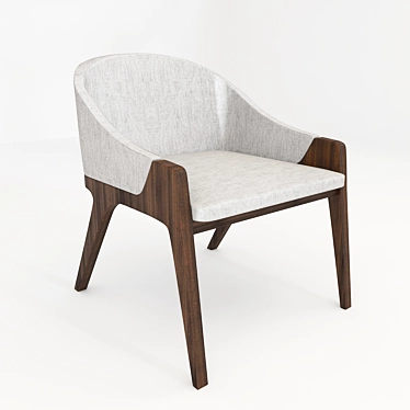 Modern Ergonomic Calias Chair 3D model image 1 