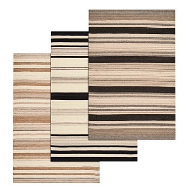 Versatile Carpet Set: High-Quality Textures 3D model image 1 