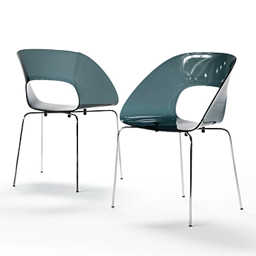 Sleek Modern Chair: Contemporary Style 3D model image 1 