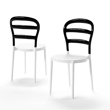 Modern SEDIA Chair: Stylish Comfort 3D model image 1 