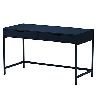 Functional IKEA ALEX Desk 3D model image 1 