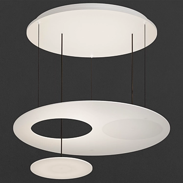 Luminescent Glider Pendant 3D model image 1 