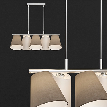 Elegant Tarrasa Pendant 3D model image 1 