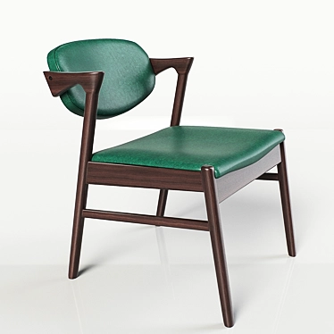 Matilda Armchair: Stylish and Sturdy Seating 3D model image 1 