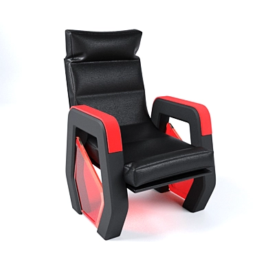 3DS Max Gaming Chair 3D model image 1 