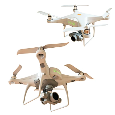 DJI Phantom 4 Pro+ Drone 3D model image 1 