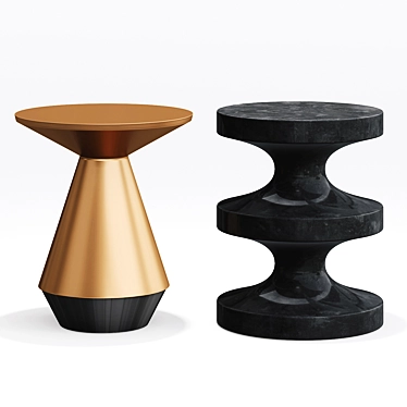 Modern Side Table | Minimalistic Design 3D model image 1 