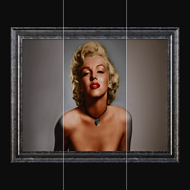 Marilyn Monroe Portrait Sculpture 3D model image 1 