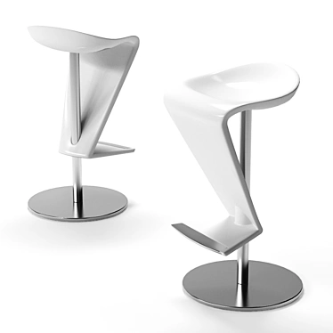 Zippo Stool: Stylish and Compact 3D model image 1 