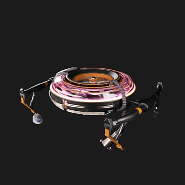 Aquatic Explorer: Waterproof Drone 3D model image 1 