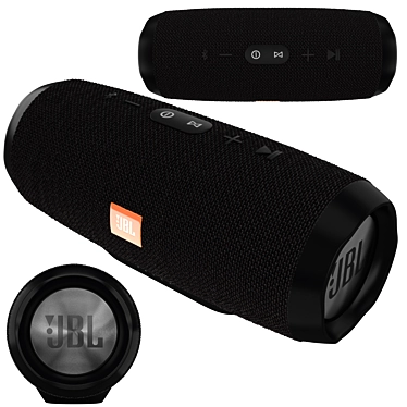 Ultimate Sound Power: JBL Charge 3 3D model image 1 