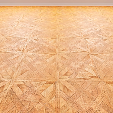 Versailles PVC Laminate: Light Oak Parquet 3D model image 1 