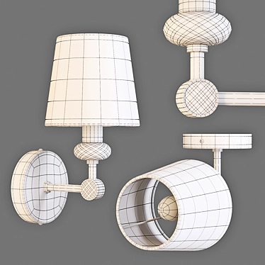 Maytoni Riverside Wall Lamp 3D model image 1 