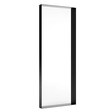 Poliform Sara Mirror: Sleek and Elegant 3D model image 1 