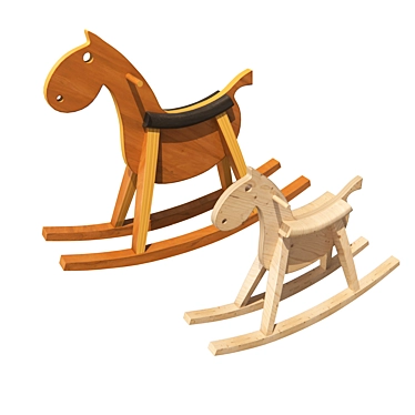 Elegant Equine Designer Horse 3D model image 1 