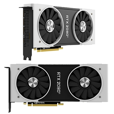 Powerful Nvidia RTX 2080 Ti 3D model image 1 