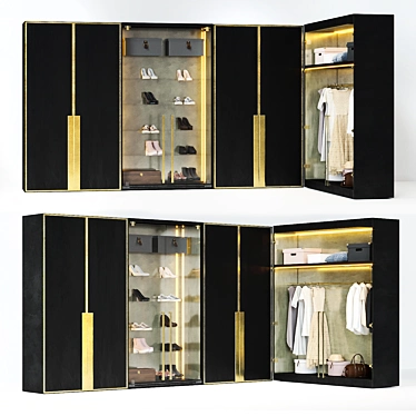 Freestyle Wardrobe Shake 3D model image 1 