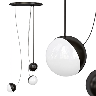 Majestic Light: HALF Milan 3D model image 1 