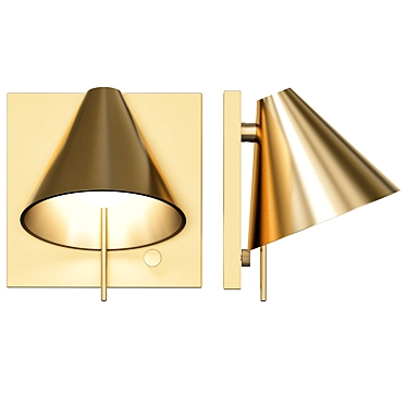 IllumiSquare Sconce 3D model image 1 