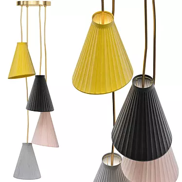 Modern Pendant Lighting: Stylish Hanging Lights 3D model image 1 