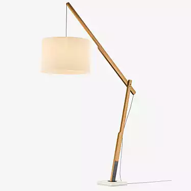 Sarsa Arteriors Home Floor Lamp 3D model image 1 