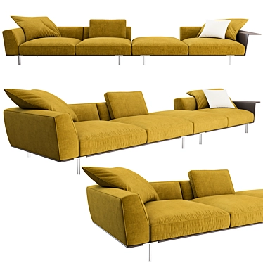 Modern Elegance: Gregor Sofa 3D model image 1 