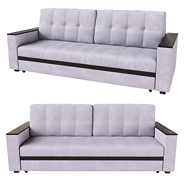 Luxurious Jonas Sofa - Contemporary Elegance for Your Home 3D model image 1 