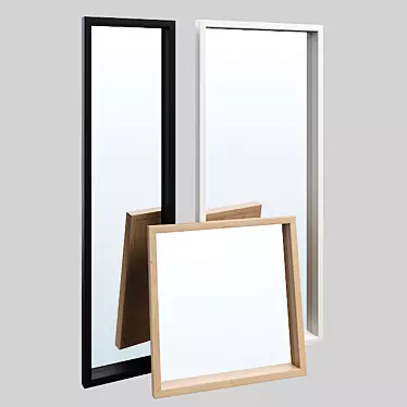 Nissedal Mirror Collection 3D model image 1 