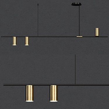 Tribal Elegance Pendant 3D model image 1 