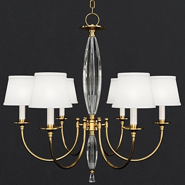 Ruhlmann Large Chandelier - Timeless Elegance for Your Space 3D model image 1 