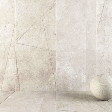 Multi-Texture HD Wall Tiles 3D model image 1 