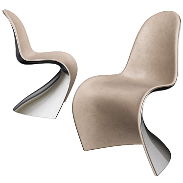 Ergonomic Elegance: Panton Chair Classic 3D model image 1 