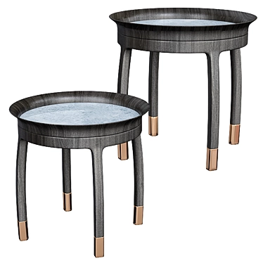 Modern Side Table: Stylish and Functional 3D model image 1 