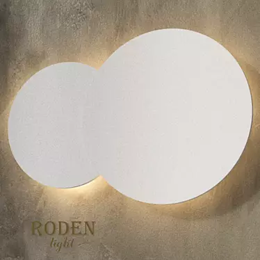 RODEN-light OM Gypsum Wall Lamp 3D model image 1 