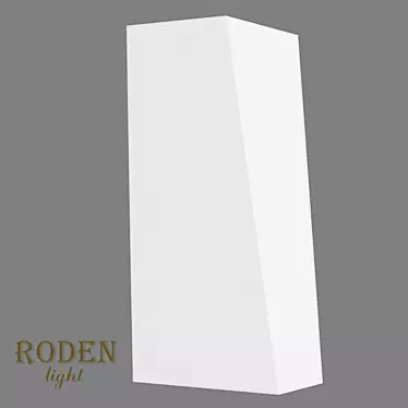 Modern OM Gypsum Wall Lamp | RD-305 3D model image 1 