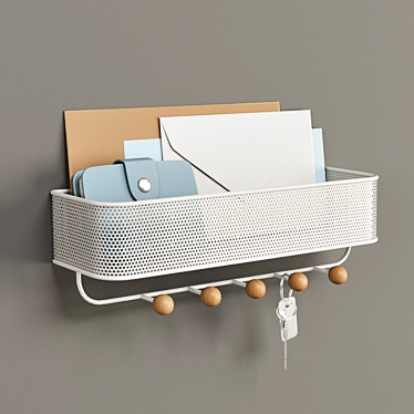 Umbra Estique Wall Shelf 3D model image 1 