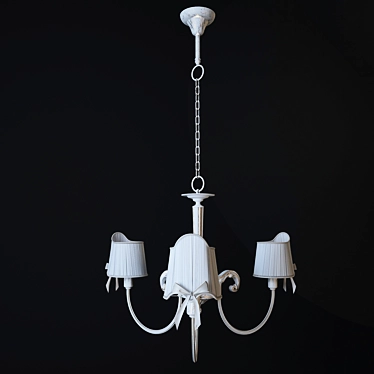 Elegant Grace Chandelier  Freya Kate 3D model image 1 