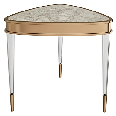 Sleek and Chic End Table 3D model image 1 