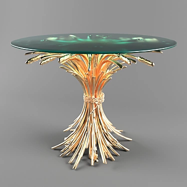 Elegant Eichholtz Bonheur Side Table 3D model image 1 