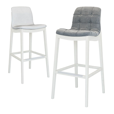 Jarrett Furniture Light Barstool 3D model image 1 
