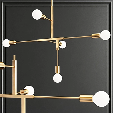 ImperiumLoft Cliff Suspension Lamp 3D model image 1 