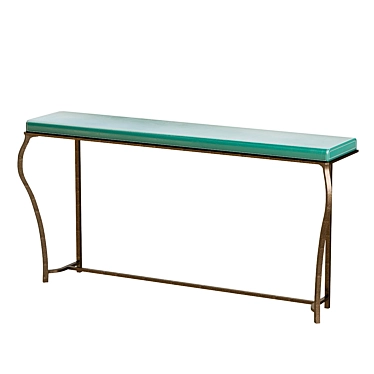 Sleekly Elegant Lorenzo Tondelli Console 3D model image 1 