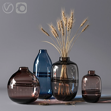 Minimalist Clear Glass Vase