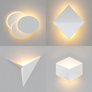 WattMe LED Ceiling Light 3D model image 1 