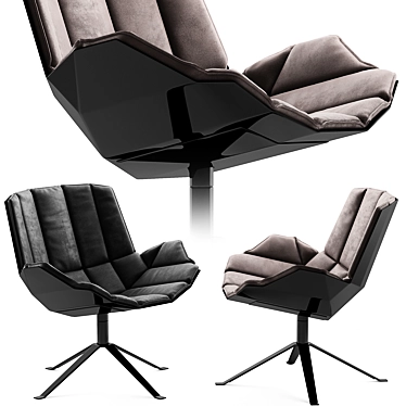 Stylish Müller MARTINI Chair 3D model image 1 