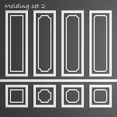 3D Molding Models 3D model image 1 